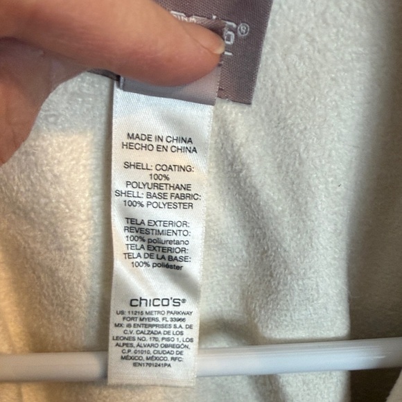 Chico's Open Front Jacket - Picture 3 of 7